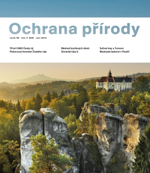 Obálka časopisu Ochrana přírody.